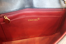 Load image into Gallery viewer, CHANEL  Diana matelasse chain shoulder bag Lambskin Navy/Gold hadware Shoulder bag 800070144
