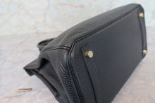 Load image into Gallery viewer, HERMES BIRKIN 30 Togo leather Black □K Engraving Hand bag 700090206

