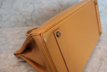 画像をギャラリービューアに読み込む, HERMES／エルメス バーキン40 ボックスカーフ ナチュラル 〇X刻印 ハンドバッグ 700020091
