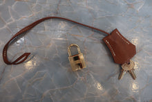 将图片加载到图库查看器，HERMES BIRKIN 30 Clemence leather Cognac □I刻印 Hand bag 600090023
