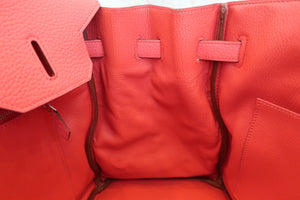 HERMES BIRKIN 35 Clemence leather Bougainvillier □M刻印 Hand bag 600060049