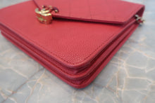 Load image into Gallery viewer, CHANEL CC mark chain wallet Caviar skin Pink/Gold hadware Shoulder bag 700120136
