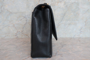 CHANEL/シャネル バイアスステッチチェーンショルダーバッグ キャビアスキン ブラック/ゴールド金具 ショルダーバッグ 700060200