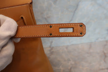 画像をギャラリービューアに読み込む, HERMES／エルメス バーキン40 ボックスカーフ ナチュラル 〇X刻印 ハンドバッグ 700020091
