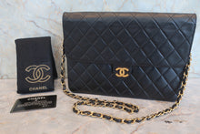 画像をギャラリービューアに読み込む, CHANEL/シャネル マトラッセプッシュロックチェーンショルダーバッグ ラムスキン ブラック/ゴールド金具 ショルダーバッグ 800070117
