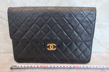画像をギャラリービューアに読み込む, CHANEL/シャネル マトラッセプッシュロックチェーンショルダーバッグ ラムスキン ブラック/ゴールド金具 ショルダーバッグ 800070117
