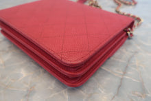 Load image into Gallery viewer, CHANEL CC mark chain wallet Caviar skin Pink/Gold hadware Shoulder bag 700120136
