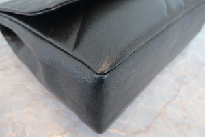 CHANEL/シャネル バイアスステッチチェーンショルダーバッグ キャビアスキン ブラック/ゴールド金具 ショルダーバッグ 700060200