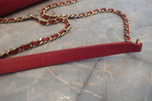 将图片加载到图库查看器，CHANEL/香奈儿 经典双C WOC 荔枝皮 Pink/Gold hadware(粉色/金色金属) 肩背包 700120136
