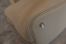 Load image into Gallery viewer, HERMES PICOTIN LOCK MM Clemence leather Beton C Engraving Hand bag 600090021
