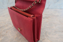 Load image into Gallery viewer, CHANEL CC mark chain wallet Caviar skin Pink/Gold hadware Shoulder bag 700120136
