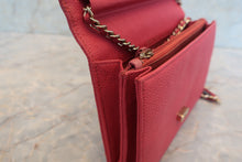 Load image into Gallery viewer, CHANEL CC mark chain wallet Caviar skin Pink/Gold hadware Shoulder bag 700120136
