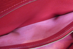 HERMES／エルメス ケリー35 トリヨンクレマンス ルージュヴィフ □H刻印 ショルダーバッグ 700020107