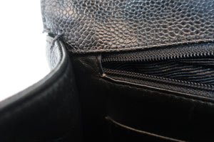 CHANEL/シャネル バイアスステッチチェーンショルダーバッグ キャビアスキン ブラック/ゴールド金具 ショルダーバッグ 700060200