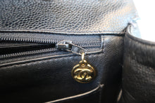 画像をギャラリービューアに読み込む, CHANEL/シャネル バイアスステッチチェーンショルダーバッグ キャビアスキン ブラック/ゴールド金具 ショルダーバッグ 700060200
