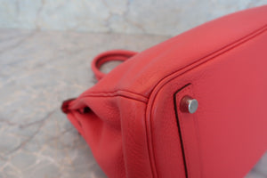 HERMES／エルメス バーキン30 トリヨンクレマンス ブーゲンビリア □M刻印 ハンドバッグ 700040119