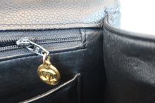 将图片加载到图库查看器，CHANEL/香奈儿 垂直针迹 链条包 荔枝皮 Black/Gold hadware(黑色/金色金属) 肩背包 800060061
