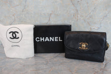 将图片加载到图库查看器，CHANEL/香奈儿 Vicolore 腰包 羊皮 Black/Gold hadware(黑色/金色金属) 腰包 600070157
