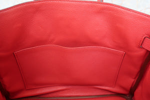 HERMES／エルメス バーキン30 トリヨンクレマンス ブーゲンビリア □M刻印 ハンドバッグ 700040119