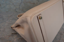 將圖片載入圖庫檢視器 HERMES／エルメス バーキン40 トリヨンクレマンス ベージュ □E刻印 ハンドバッグ 700060118
