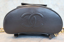 Load image into Gallery viewer, CHANEL Matelasse chain back pack  Lambskin Black/Gold hadware Back pack 800080237
