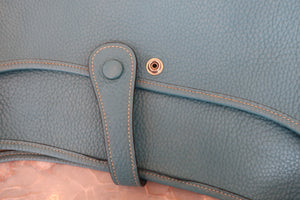 HERMES／エルメス エブリン2GM トリヨンクレマンス ブルージーン □H刻印 ショルダーバッグ 700080208