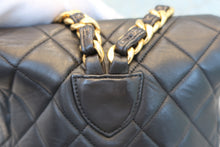 Load image into Gallery viewer, CHANEL Matelasse chain back pack  Lambskin Black/Gold hadware Back pack 800080237
