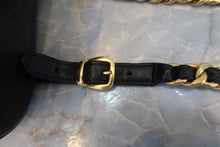 Load image into Gallery viewer, CHANEL Matelasse chain back pack  Lambskin Black/Gold hadware Back pack 800080237
