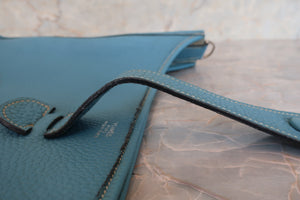 HERMES／エルメス エブリン2GM トリヨンクレマンス ブルージーン □H刻印 ショルダーバッグ 700080208