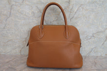 将图片加载到图库查看器，HERMES／BOLIDE 31 Clemence leather Gold T刻印 Shoulder bag 700010054
