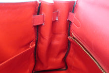 将图片加载到图库查看器，HERMES KELLY 32 Graine Couchevel leather Rouge vif 〇S刻印 Shoulder bag 600060048
