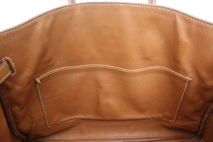 HERMES BIRKIN 35 Togo leather Gold □C Engraving Hand bag 600040149