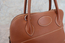Load image into Gallery viewer, HERMES／BOLIDE 31 Clemence leather Gold □K Engraving Shoulder bag 700090142
