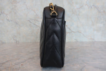Load image into Gallery viewer, CHANEL CC mark fringe chain shoulder bag Caviar skin Black/Gold hadware Shoulder bag 800060049
