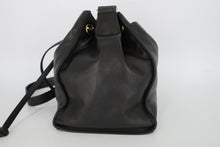 Load image into Gallery viewer, CHANEL CC mark drawstring bag Shoulder bag Lambskin Black/Gold hardware Shoulder bag 800090174
