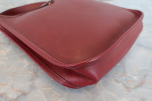HERMES／エルメス エブリンTPM ボックスカーフ ルージュアッシュ □F刻印 ショルダーバッグ 700080209