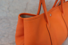 Load image into Gallery viewer, HERMES GARDEN PARTY PM Negonda leather Orange □O Engraving Tote bag 600010106
