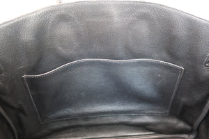 HERMES／エルメス バーキン35 アルデンヌ ブラック 〇Z刻印 ハンドバッグ 700060128