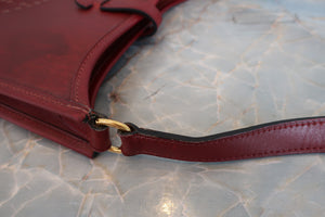 HERMES／エルメス エブリンTPM ボックスカーフ ルージュアッシュ □F刻印 ショルダーバッグ 700080209