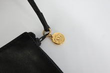 Load image into Gallery viewer, CHANEL CC mark drawstring bag Shoulder bag Lambskin Black/Gold hardware Shoulder bag 800090174
