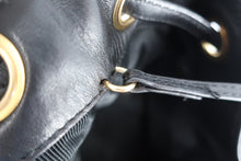 Load image into Gallery viewer, CHANEL CC mark drawstring bag Shoulder bag Lambskin Black/Gold hardware Shoulder bag 800090174
