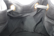 Load image into Gallery viewer, CHANEL CC mark drawstring bag Shoulder bag Lambskin Black/Gold hardware Shoulder bag 800090174
