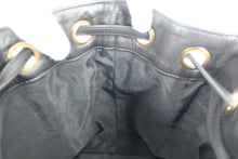 Load image into Gallery viewer, CHANEL CC mark drawstring bag Shoulder bag Lambskin Black/Gold hardware Shoulder bag 800090174
