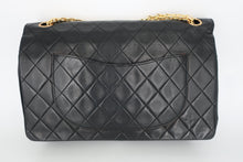 画像をギャラリービューアに読み込む, CHANEL/シャネル マトラッセWフラップチェーンショルダーバッグ ラムスキン ブラック/ゴールド金具 ショルダーバッグ 800100151

