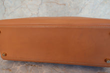 画像をギャラリービューアに読み込む, HERMES／エルメス ケリー32 ボックスカーフ ナチュラル 〇X刻印 ショルダーバッグ 700080033
