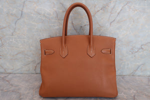 HERMES BIRKIN 30 Togo leather Gold □N刻印 Hand bag 600100010