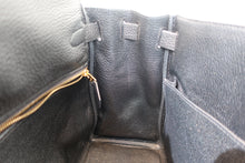 Load image into Gallery viewer, HERMES KELLY 28 Clemence leather Black □R Engraving Shoulder bag 700100040
