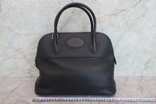 Load image into Gallery viewer, HERMES／BOLIDE 31 Clemence leather Black □J Engraving Shoulder bag 700100018
