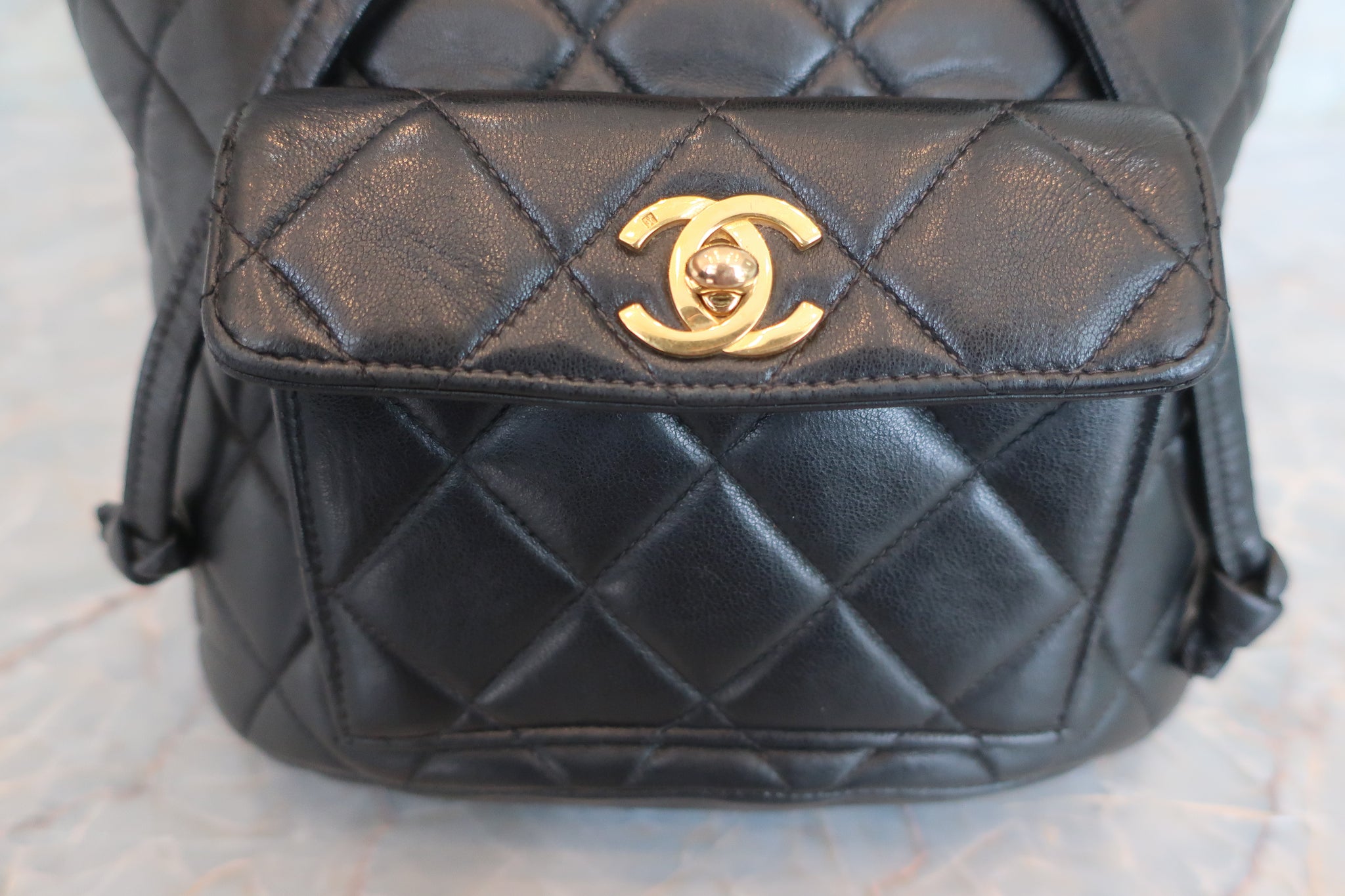 CHANEL Luxury Line boston bag Caviar skin Black/Silver hadware Hand ba –  BRANDSHOP-RESHINE