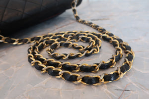 CHANEL/シャネル デカココチェーンショルダーバッグ ラムスキン ブラック/ゴールド金具 ショルダーバッグ 700080196
